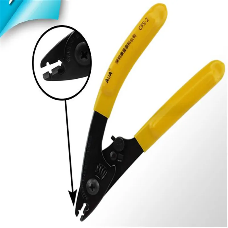 

FTTH Splice fiber optic tool kits Covered wire stripping device + Fiber Optic Stripping Tool +Fixedlength rail