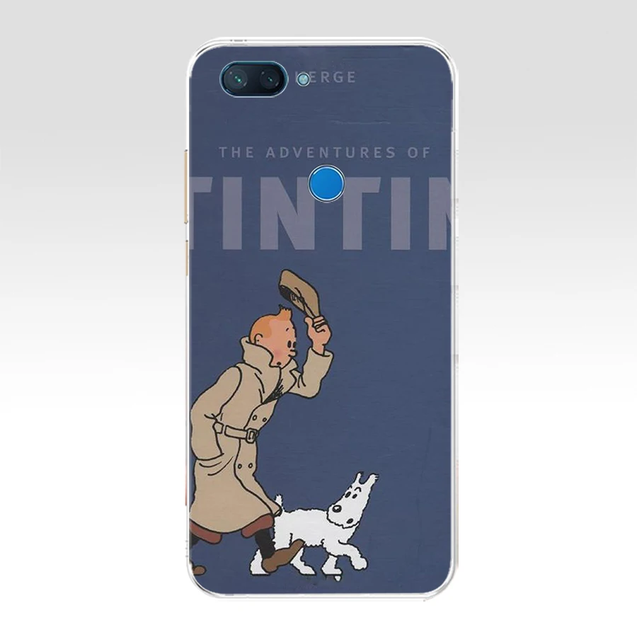 092FG Приключения Тинтина Мягкий Силиконовый ТПУ чехол для телефона xiaomi redmi mi 8 A1 A2