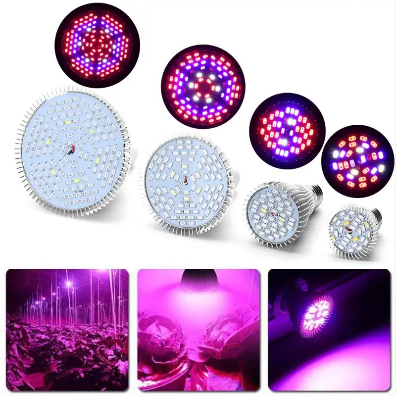 Полноспектральный светодиодный светильник для выращивания 10 Вт 30 50 80 Красный