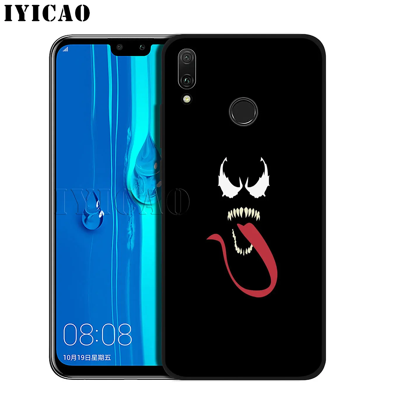 IYICAO Marvel Venom Soft Silicone Phone Case for Huawei Mate 30 20 10 Pro Nova 5I 5T 5 4 4E 3i 3 2i Lite Smart |