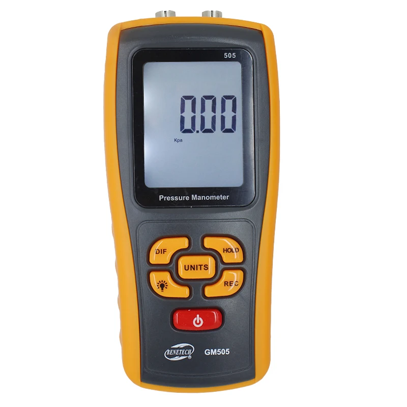 Манометры Benetech gm505 воды Давление Измерения Цифровой Дифференциальный Манометр