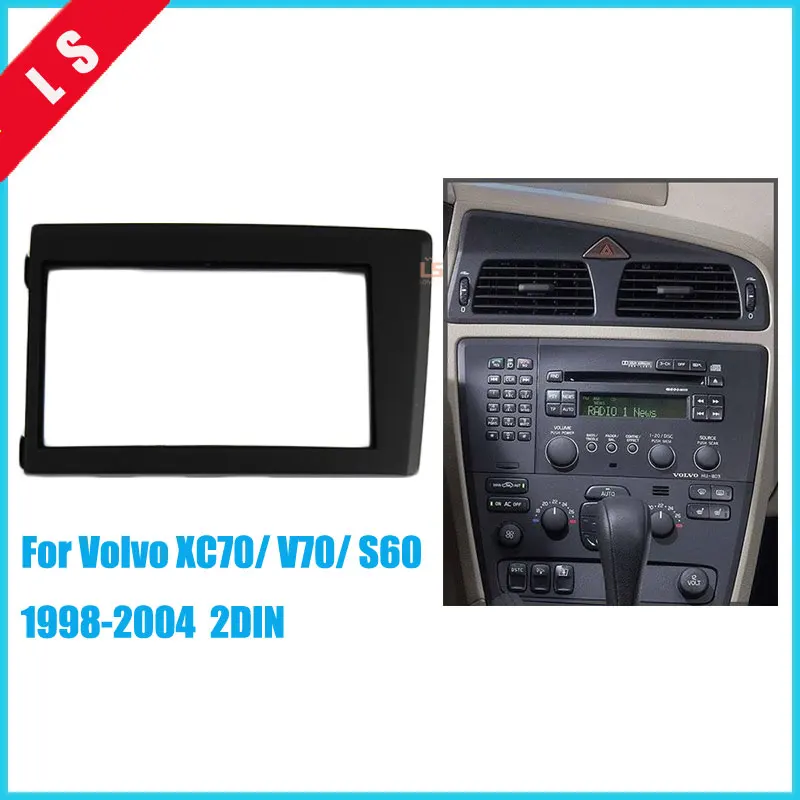 Двойная Автомобильная радиоустановка 2Din для 1998 1999 2000 2001 2002 2004 Volvo XC70 V70 S60