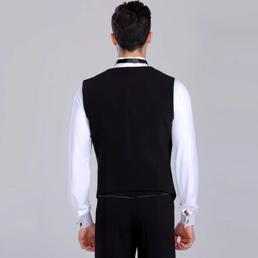 2016 новое поступление мужские топы для бальных танцев жилет с бриллиантами