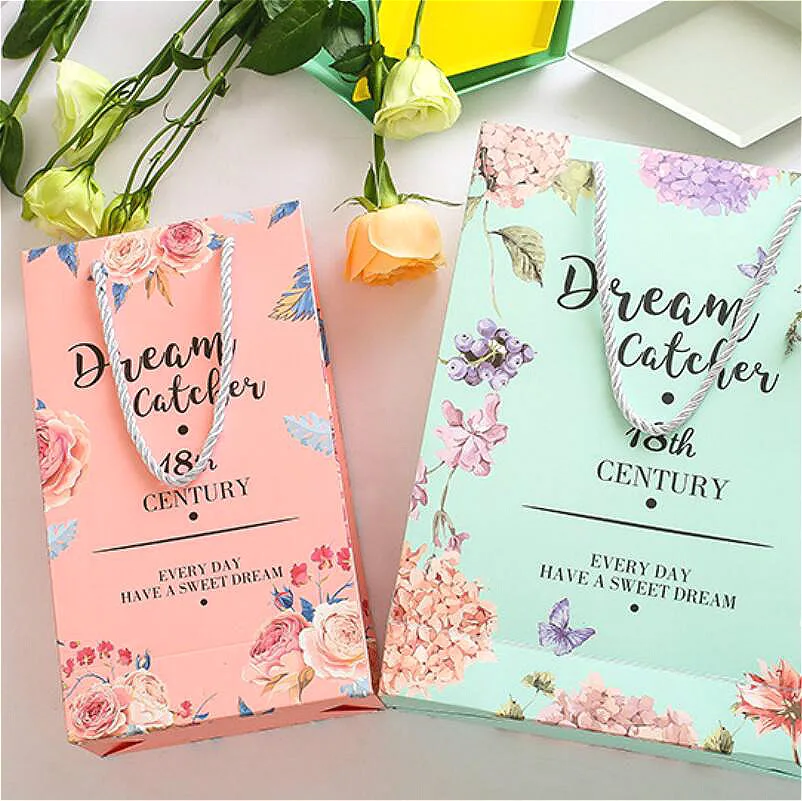 2 шт Подарочная сумка бумажная День рождения фестиваль Святого Валентина Dreamnet