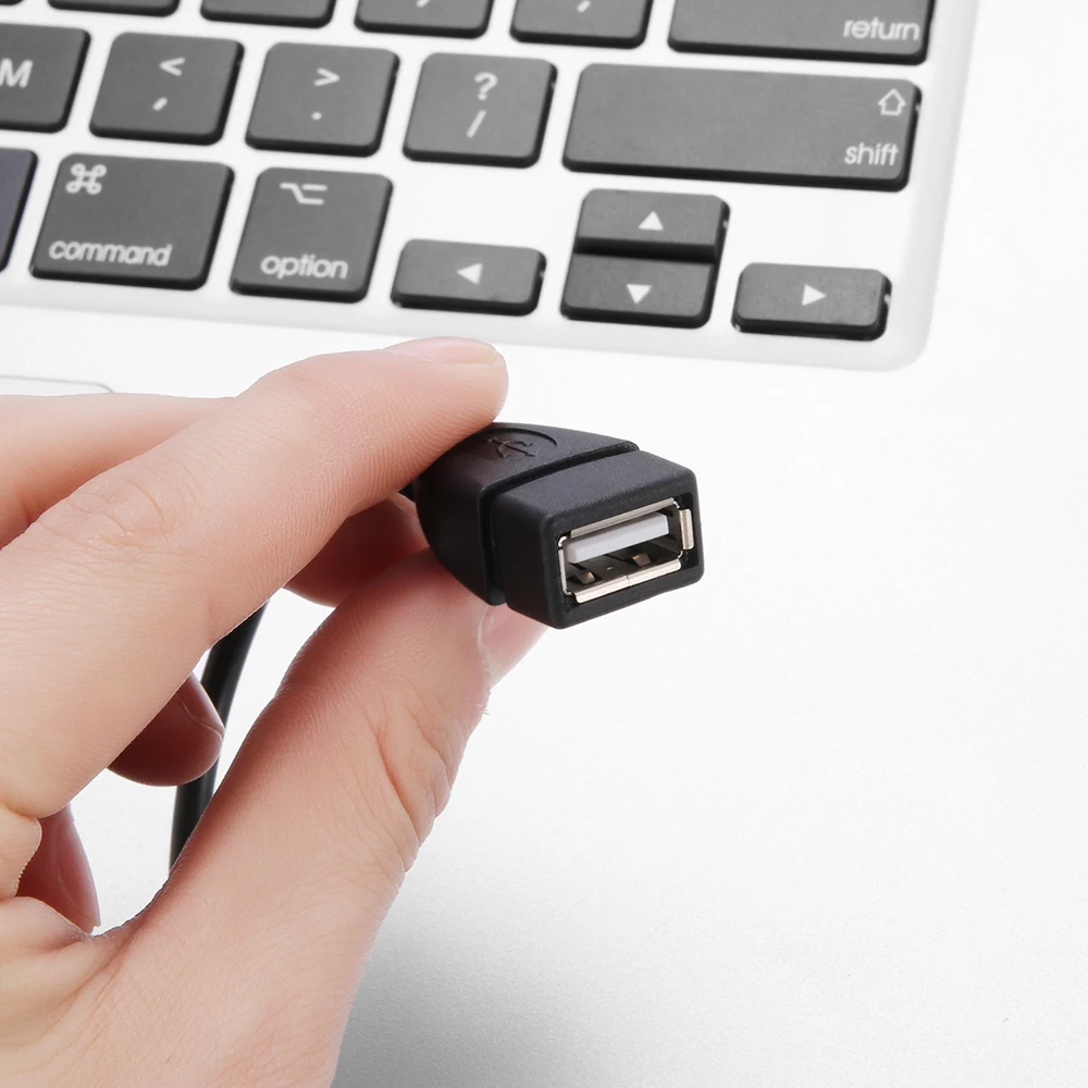 Переходник USB 2 0 A Male Dual Female Jack Y сплиттер концентратор практичный