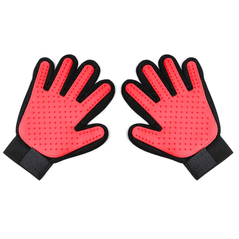 Pet Grooming Glove for Cats Brush Comb Cat Hackle Deshedding Animal Dog Hair GloveS | Дом и сад