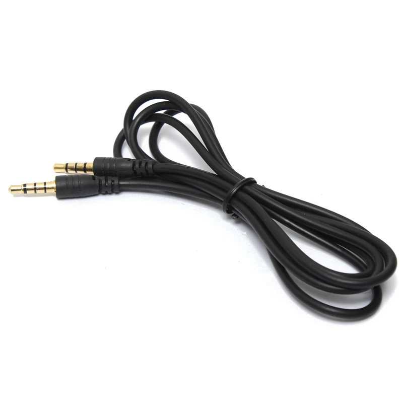 LEORY Удлинительный аудиокабель с позолоченными штыревыми соединителями 1 2 м 3 5 мм