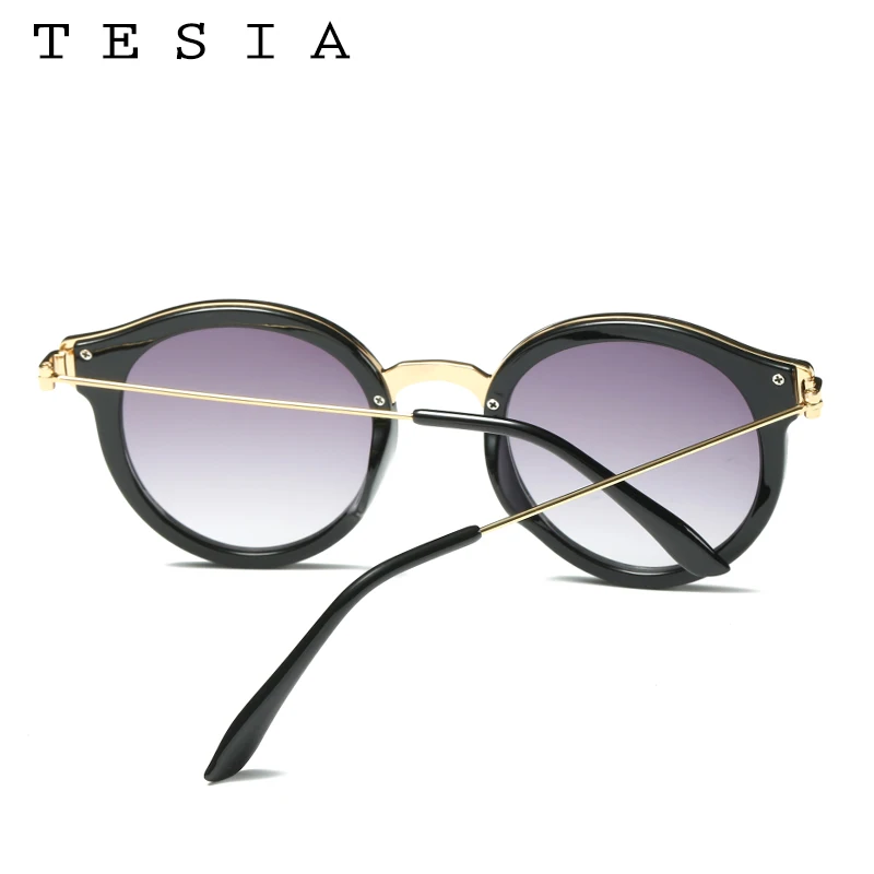 TESIA Sunglasses Women Man Round Glasses For Famous Vintage Eyewear Goggle T1537 | Аксессуары для одежды