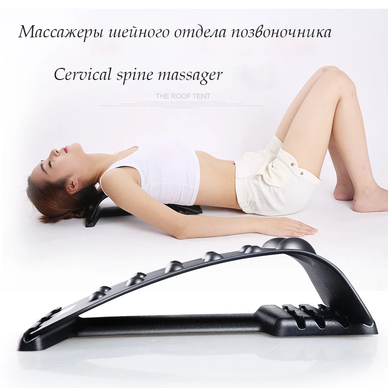 

10 Magnetic Therapy Points Stretching Back Massager Lumbar Support Stretcher Neck Relax Fitness Equipment Spine Chiropractic