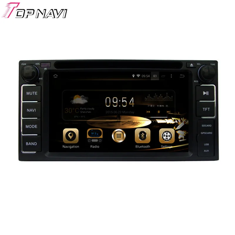 

Topnavi 6,2 ''Octa Core 4GB RAM Android 6,0 Автомобильный видеоплеер Авто аудио DVD ПК для Toyota Universal gps-навигация, радио, стерео