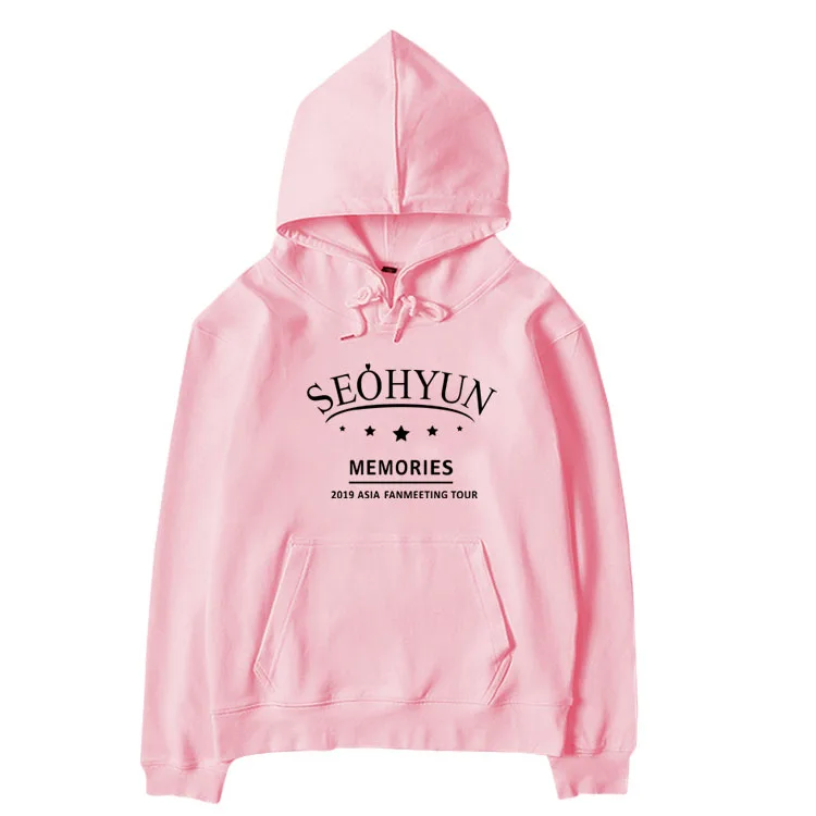 Поколение Kpop для девочек Seohyun MEMORIES ASIA TOUR FAN флисовые/тонкие толстовки с одинаковым