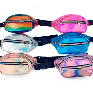 Распродажа, голографическая забавная сумка, Женская поясная сумка, кошелек с голограммой, модная поясная сумка