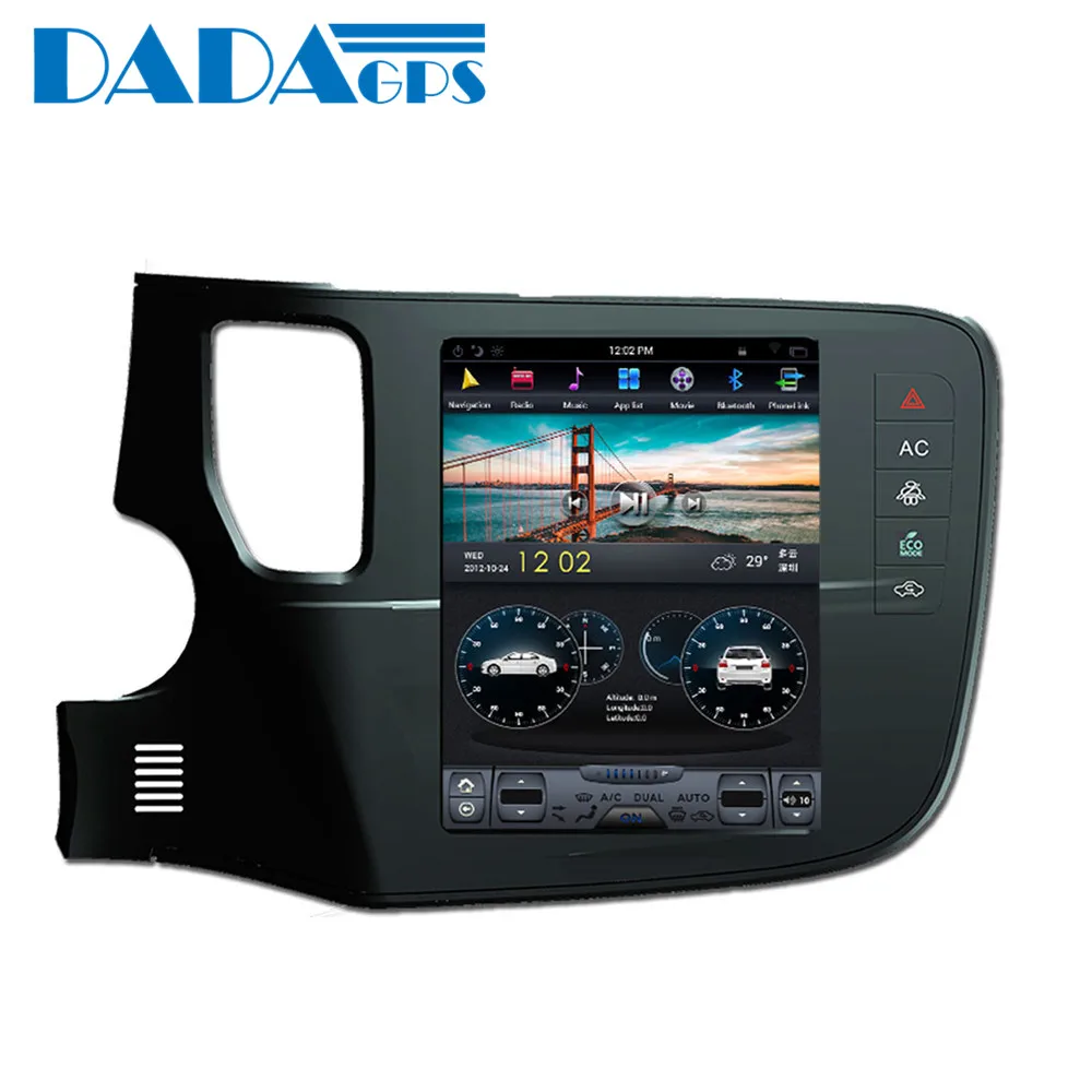 Автомобильный мультимедийный радиопроигрыватель 10 4 дюйма в стиле Tesla Android для