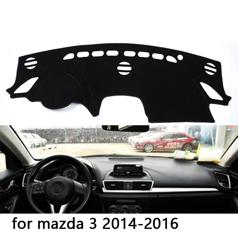 Коврик для приборной панели mazda 3 mazda3 M3 2014 2015-2017 защитный коврик тент подушка