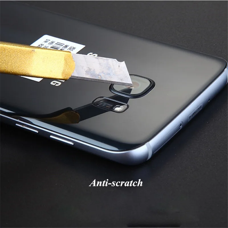 Защитная пленка для экрана из закаленного стекла + вспышки Samsung Galaxy S8 Plus S7 edge Note FE 7