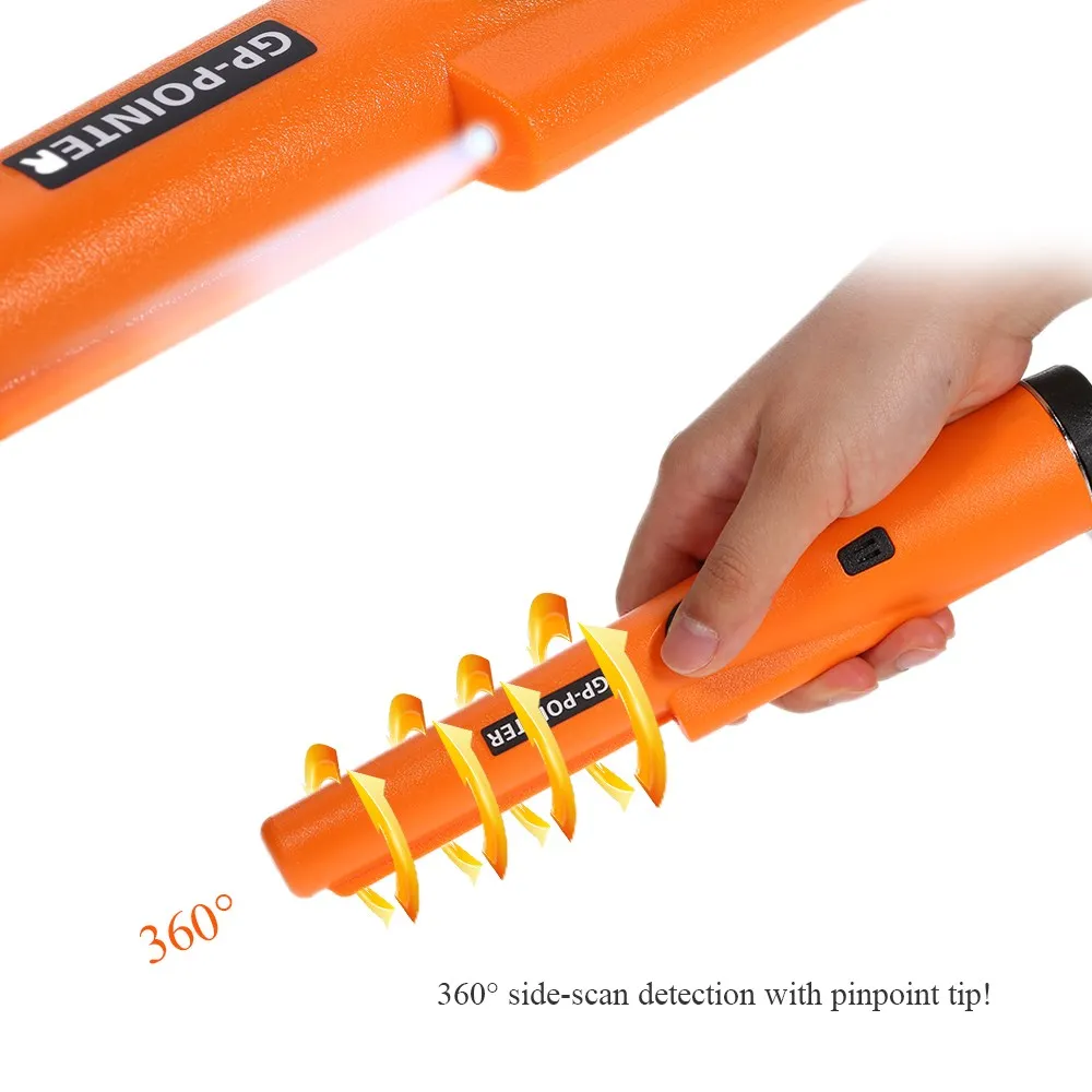 Металлоискатель детектор золота Pinpointer de metaux metales Pro Указатель металлодетекторы