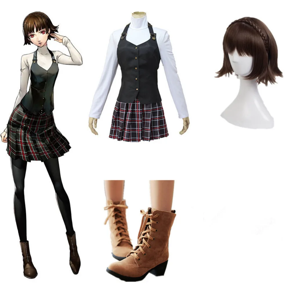 Школьная форма PERSONA P5 для косплея Makoto Niijima |