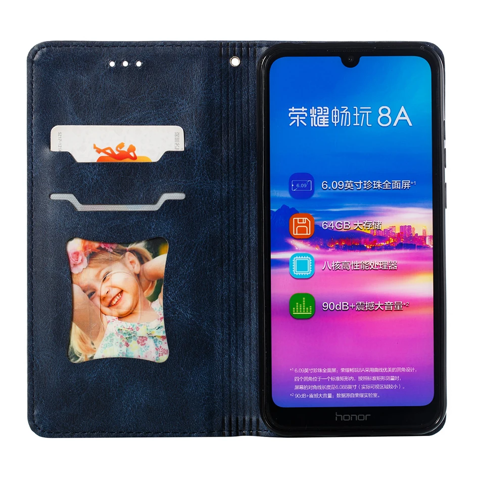 Чехол для Huawei Mate 20 Pro кожаный магнитный флип чехол P20 Lite P30 P smart 2019 Nova 3i Honor 7A