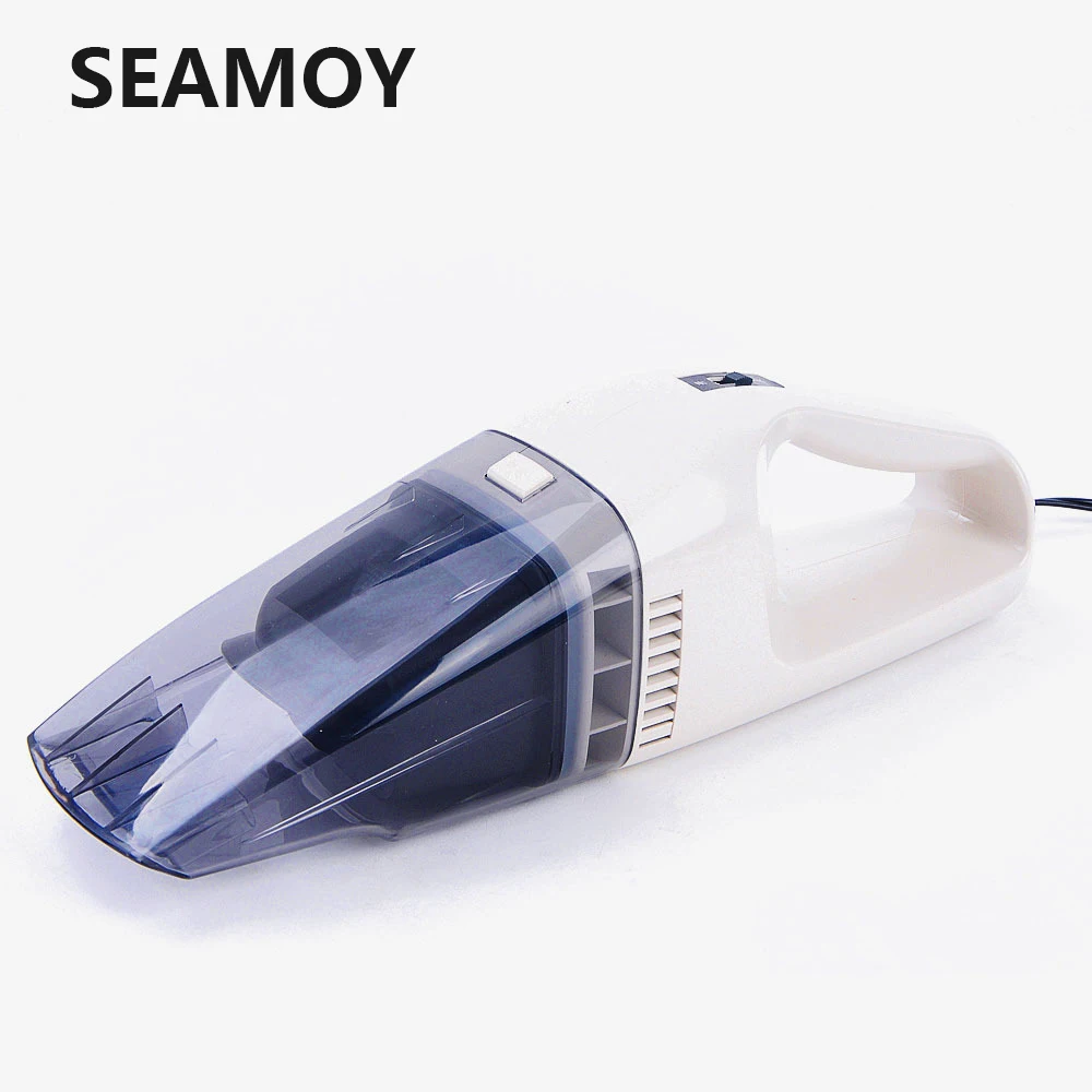 Ручной автомобильный пылесос Seamoy портативный для сухой и влажной уборки 60 Вт