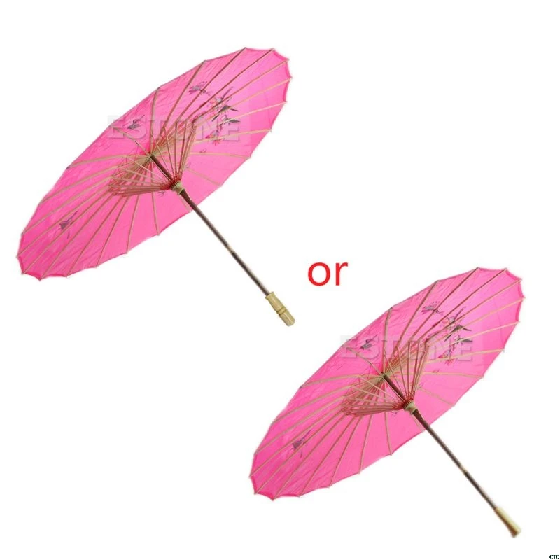 

Grace Japanese Chinese Umbrella Art Deco Painted Parasol For Wedding Dance Party