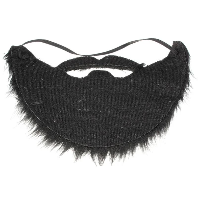 2016 Hot Sell Fake Beard Black Bearded Man Funny Mustache Flannel Halloween Party Props 5zHH058 | Дом и сад