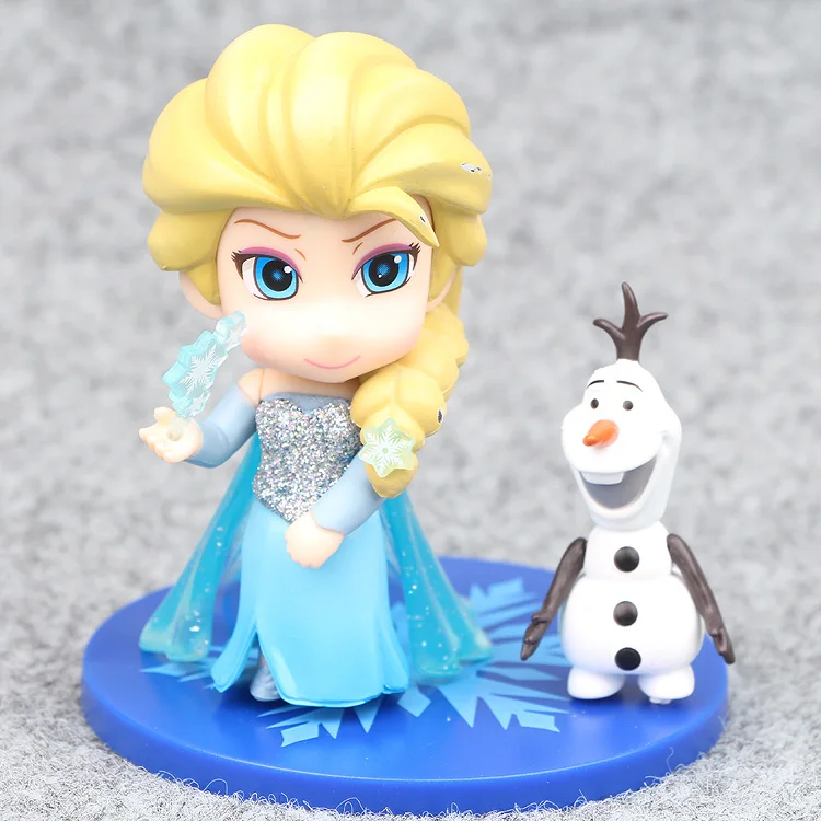 Экшн фигурки из мультфильма Холодное сердце 3 шт./лот 5 9 см|princess elsa|frozen princessdisney toys |