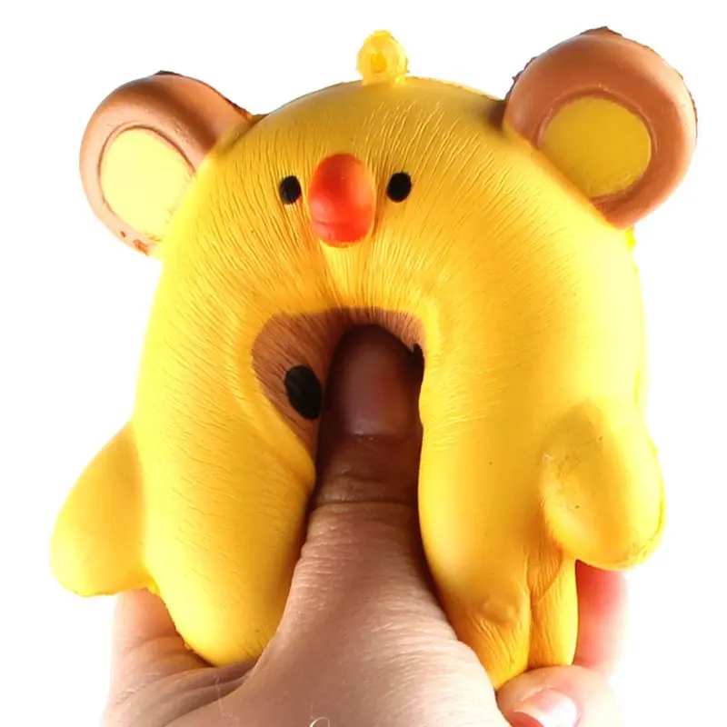 Новинка 2018 милый Сжимаемый куриный чокер Jumbo Kawaii медленно Восстанавливающий