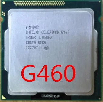Процессор Intel Celeron G460 (1 5 м/кэш 1 80 ГГц) одноядерный LGA1155 настольный процессор 35 Вт |