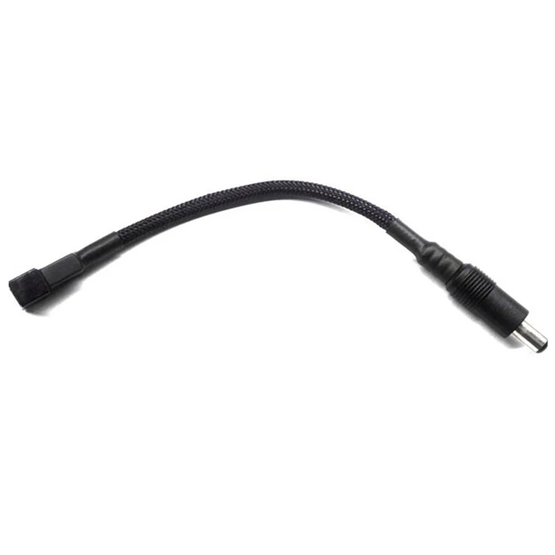 

Angitu Black Sleeved DC 5.5*2.1mm Male to 3Pin/ 4Pin Fan Adapter Cable