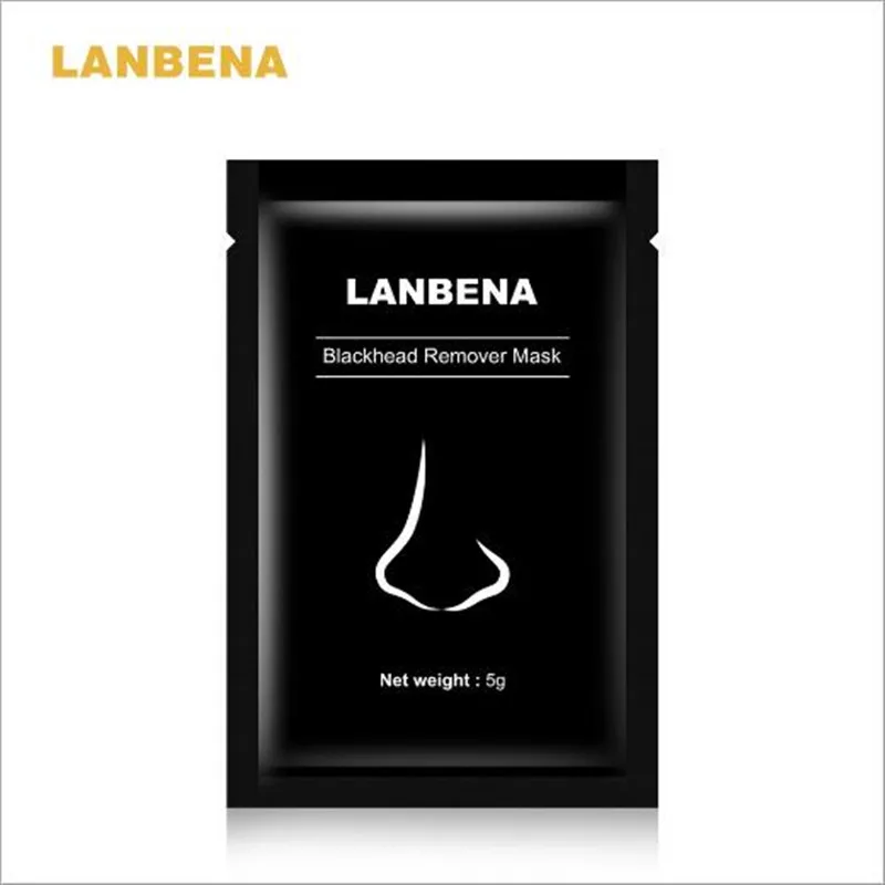 Маска для удаления черных точек LANBENA маска грязевая лица с древесным углем