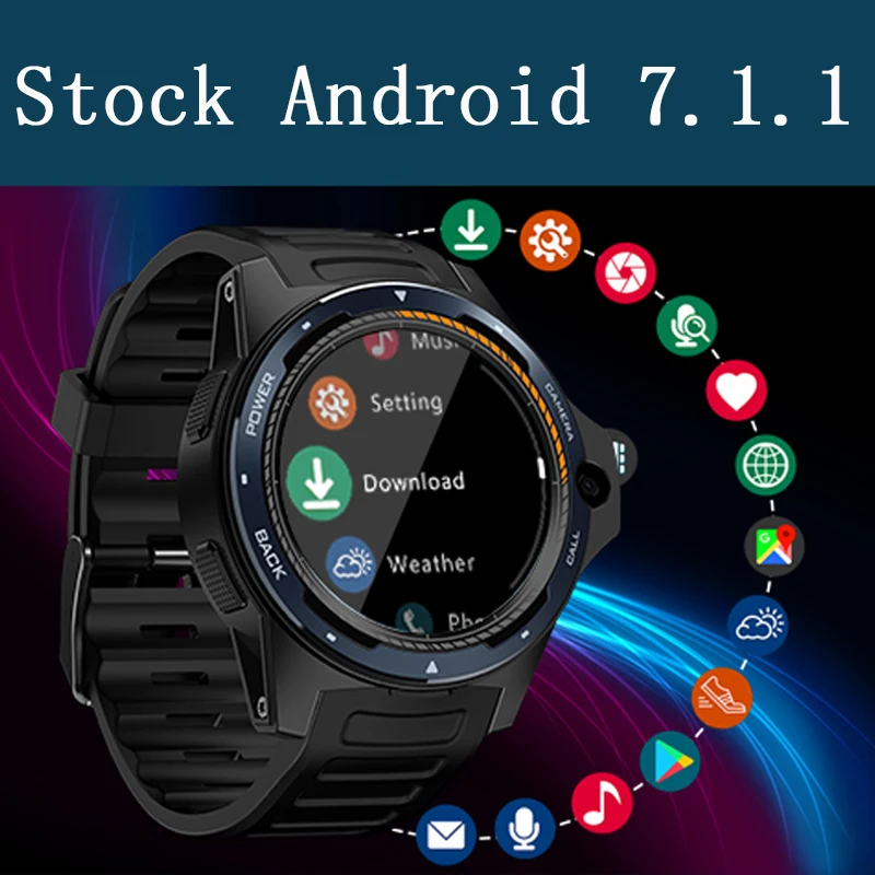2 ГБ + 16 Гб Presale Zeblaze THOR 5 4G Смарт часы 8MP Камера Двойная система GPS 1 39 ''монитор