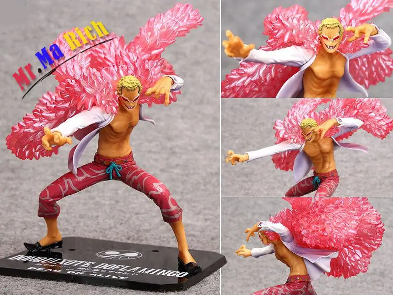 Коллекция аниме фигурка игрушка одна штука Donquixote Doflamingo Фигурка 15 см|figurine