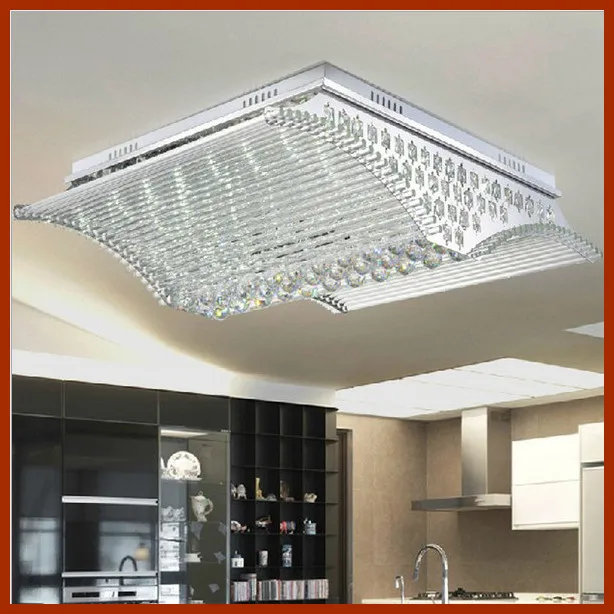LED crystal lamp Modern Fashion Luxury K9 Crystal Mirs Wings sitting room Ceiling Lamp | Лампы и освещение