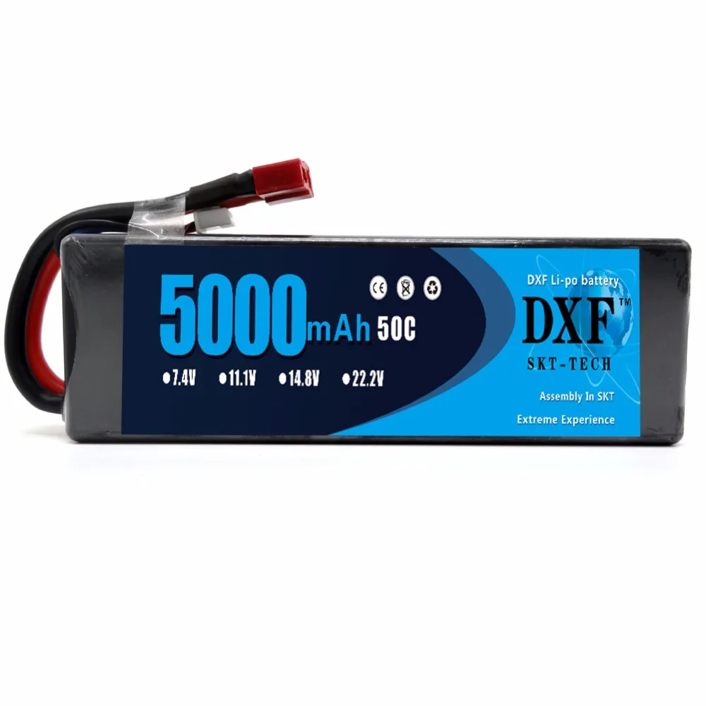 Литий полимерная аккумуляторная батарея DXF 2S 7 4 в 5000 мАч 50C литий полимерные