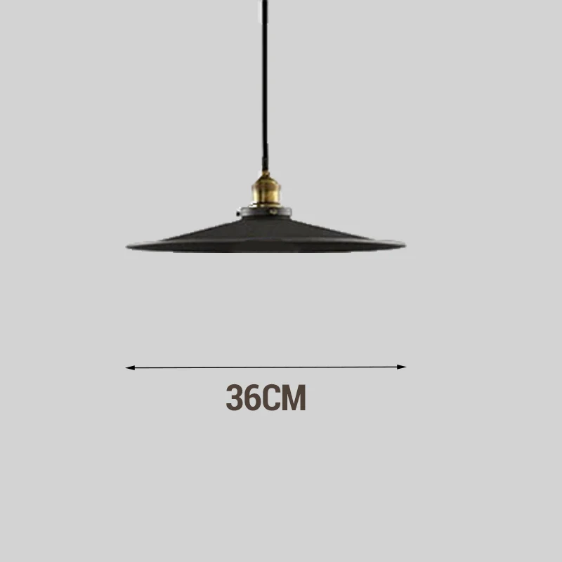 Diam 36cm no bulb Светильник Декор промышленный светильник в стиле лофт винтажный Ретро светильник e27 держатель для ресторана барная стойка лестничная люстра - Цвет корпуса: Diam 36cm no bulb