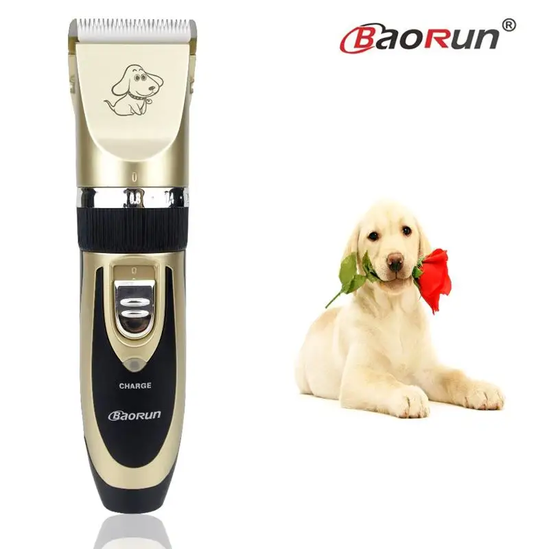 Baorun профессиональная перезаряжаемая машинка для стрижки кошек и собак