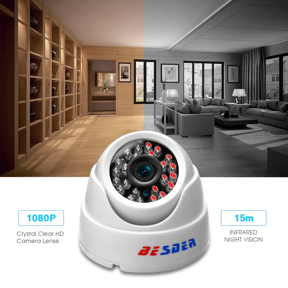H.265 Full HD 1080P 1/2.8 ''SONY IMX307 2 мегапиксельная IP камера ИК Ночное Видение Крытый Купол