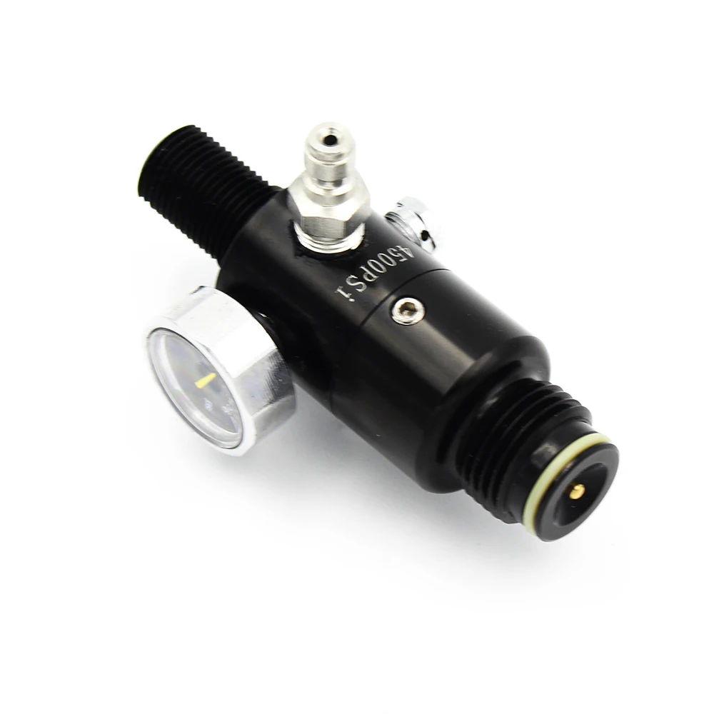 Насос для пейнтбола PCP Scuba HPA Vavle M18x1.5 регулятор черный клапан 4500psi на входе 2200psi