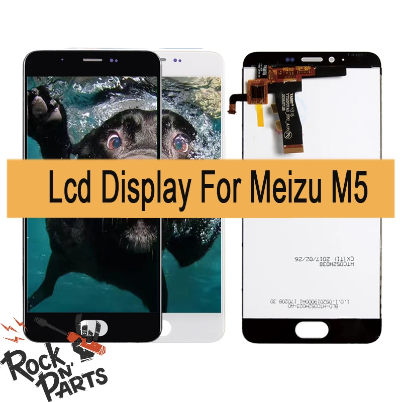 5 2 дюймов ЖК дисплей для MEIZU M5 Дисплей Сенсорный экран дигитайзер с рамкой M611H