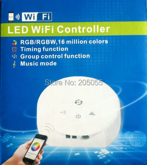 5 шт./лот Магия НЛО светодиодный контроллер Wi Fi DC12V 24V для RGB/RGBW Светодиодная лента и