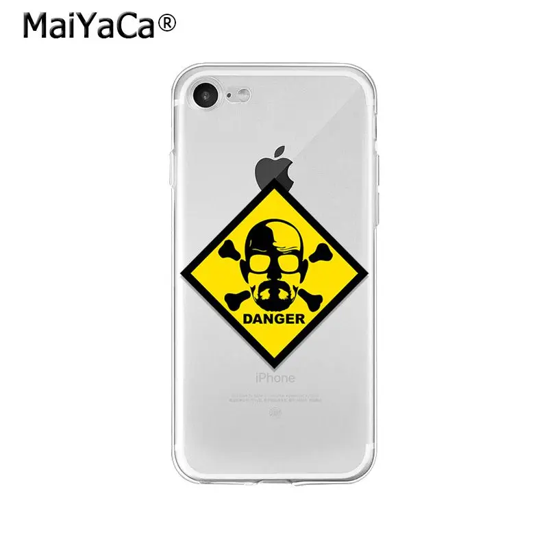 Мягкий ТПУ чехол MaiYaCa Breaking Bad для iPhone 6S 6plus 7 7plus 8 8Plus X Xs MAX 5 5S XR|Чехлы-накладки| |
