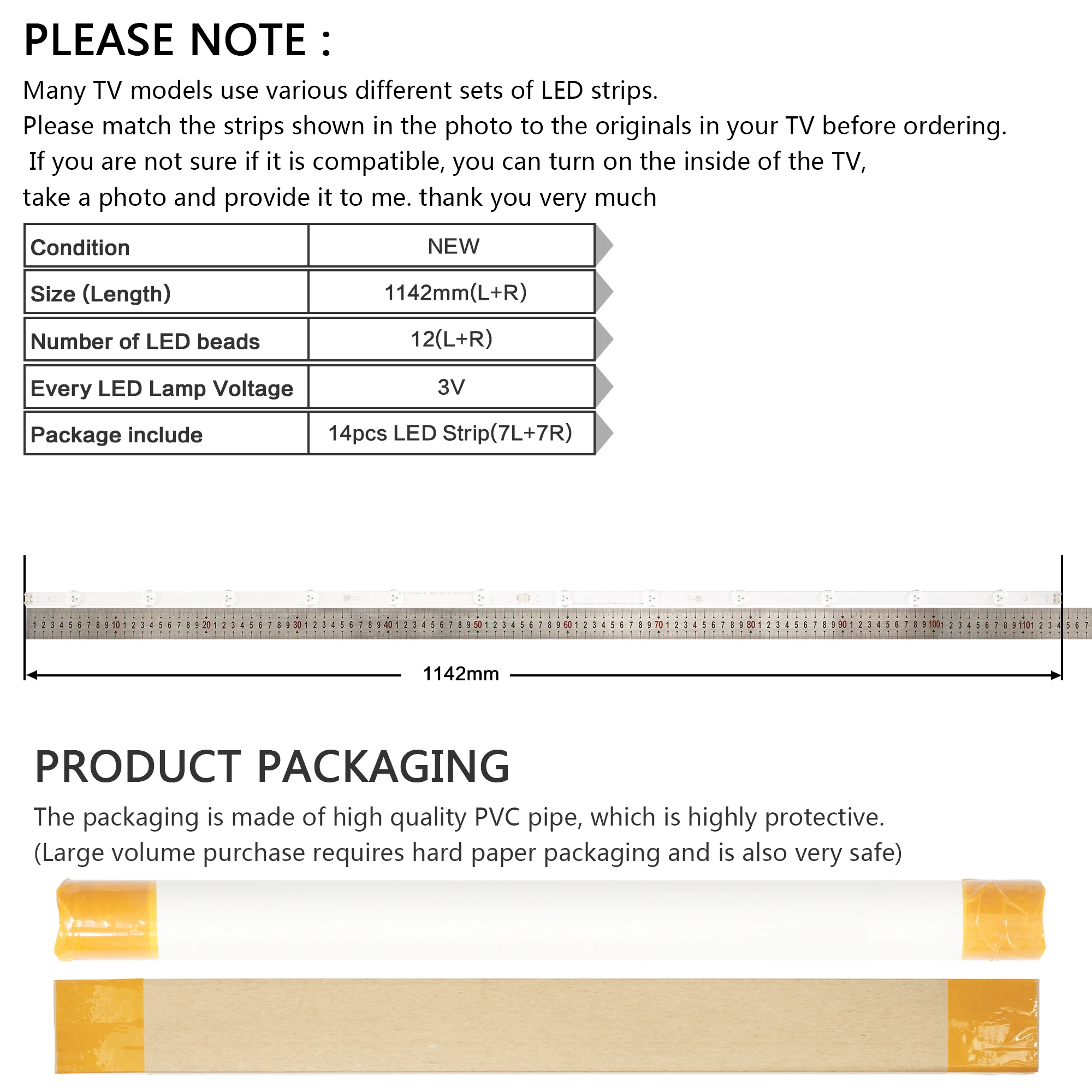 

New 14 PCS/set LED backlight strip for LG 55 inch TV LZ55O1LCEPWA A B NC500DUN-SAAP1 LZ5501LGEPWA DL84 R L Pola2.0 55 inch