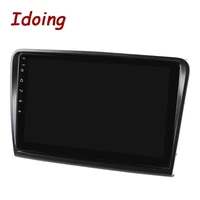 Idoing 10225D Car Android90 Multimedia Player For Skoda Superb 2008-2014 4G64G GPS Navigation Accessories Sedan No dvd 2din