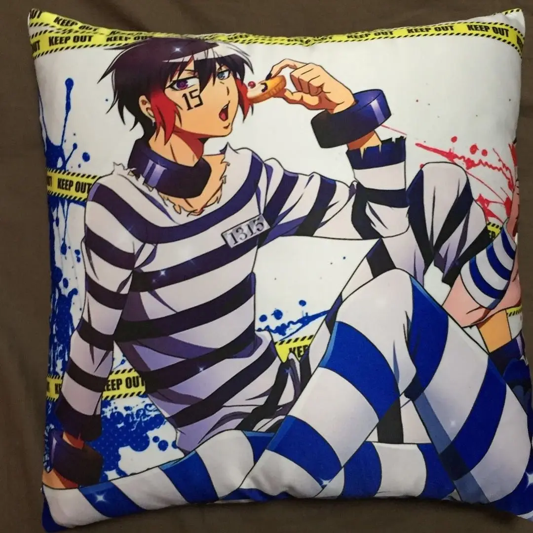 Новый detentionhouse Nanbaka аниме Двусторонняя Подушка Чехол s обнимая для подушки косплей