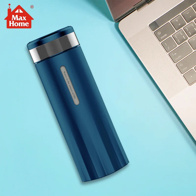 MAX HOME 280 мл термос Нескользящая из нержавеющей стали с фильтром зажимом и одной