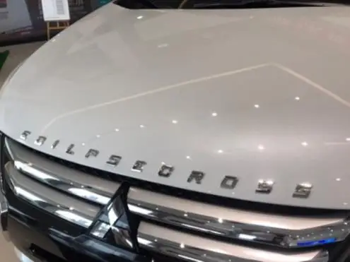 Автомобиль 3D буквы капот эмблема, логотип, значок наклейки для автомобиля Стайлинг Аксессуары для автомобиля текст 3D письмо для Eclipse cross