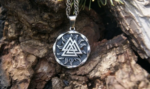 Lanseish10 шт Valknut подвеска с символикой викингов колье кулоном в стиле скандинавский