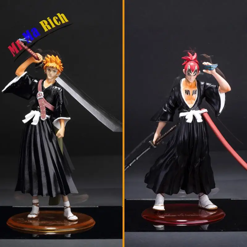 Bleach Kurosaki Ichigo фигурка 1/8 весы Dipinte Figura Abarai Renji ПВХ Giocattoli Brinquedos аниме|Игровые фигурки