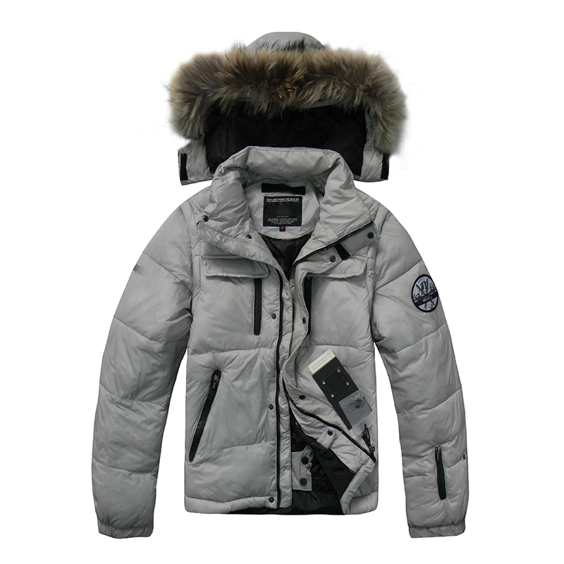 2022 New Arrival Winter Down Jacket Men Thick Warm Down Coats 90% White Duck Down Brand Hooded Fashion Down Jackets Coat For Man