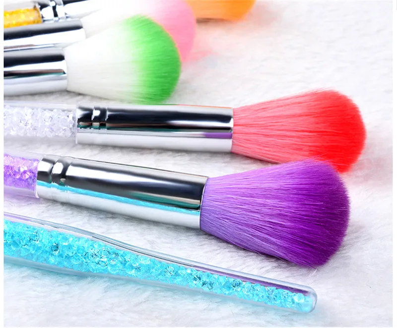 BKLD New Nail brush dust treatment of nail art beauty makeup long handle with drill pipe filter tool accessories | Красота и здоровье
